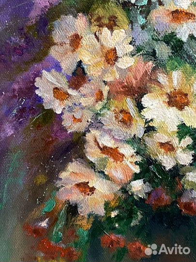 Картина маслом на холсте натюрморт 30х40см