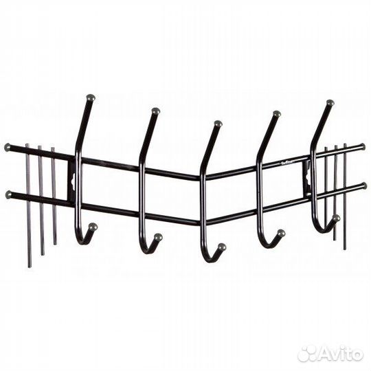 Настенная вешалка Чайка черный / серый