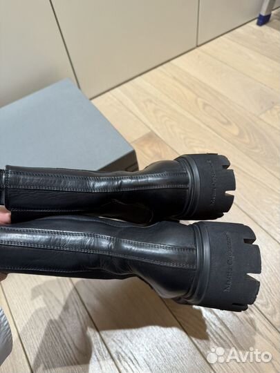 Кожанный ботинки женские