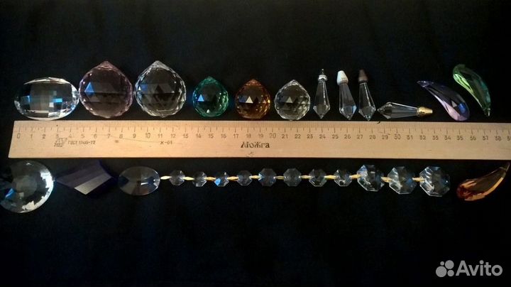 Хрустальные подвески для люст