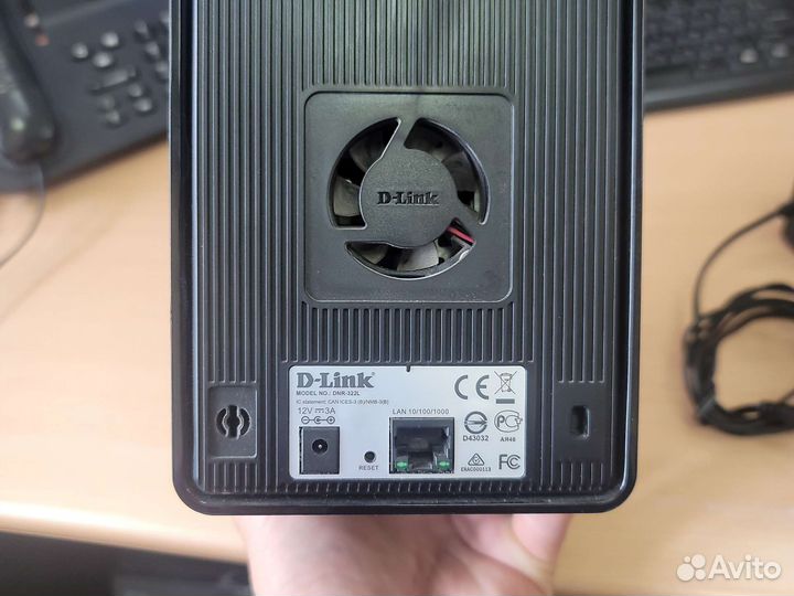 NAS Видеорегистратор D-link DNR-322L