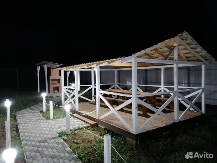 Гостевой дом, банно гостевой дом, баня, беседка