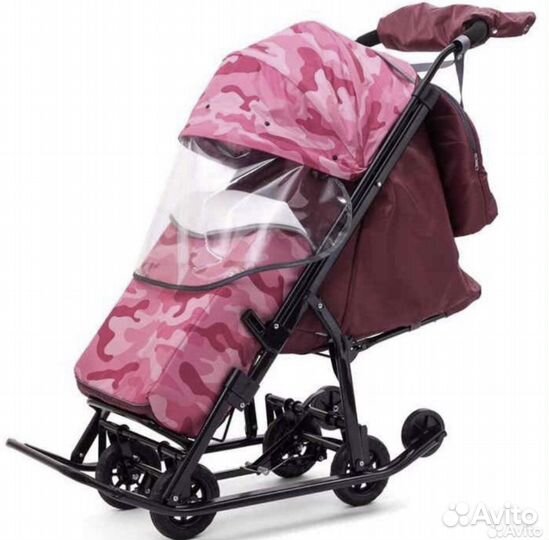 Детские санки с колесами