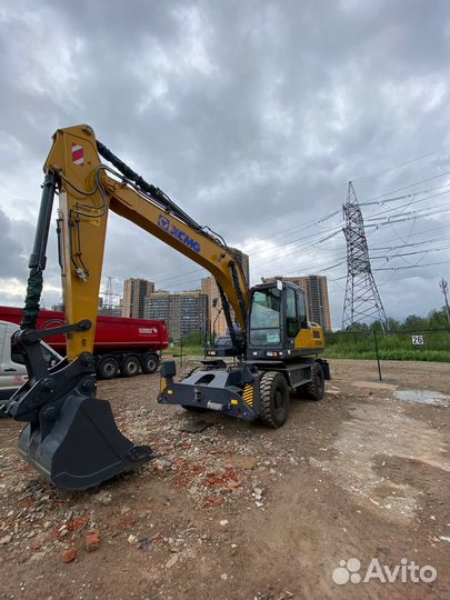 Колёсный экскаватор XCMG XE180WD, 2023