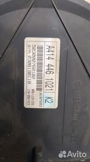 Щиток приборов Mercedes Vaneo, 2003