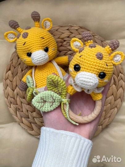 Вязаные игрушки ручной работы