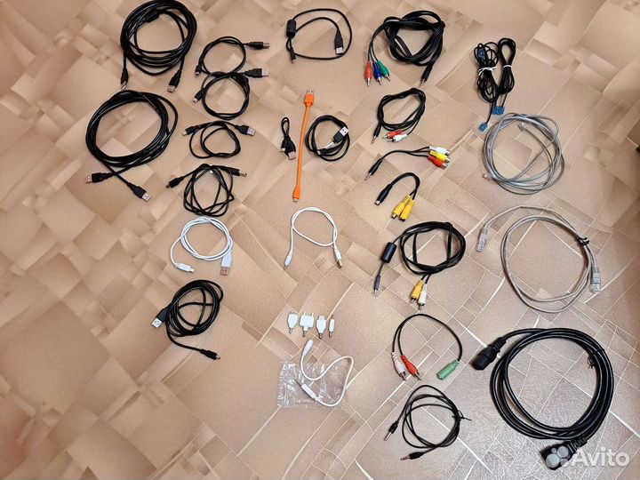 Кабели usb, аудио, видео, телефонные