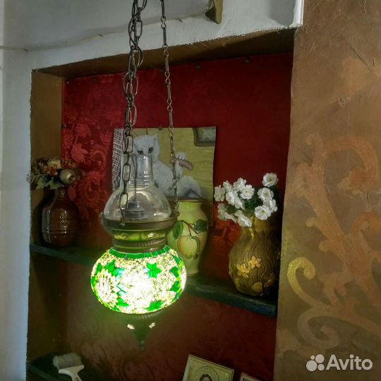 Лампада, ночник, подвесная лампа Индия