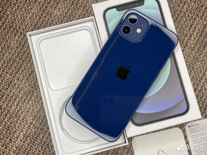 iPhone 12 128 blue новый