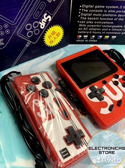 Игровая Приставка SUP Game Box 400 в 1 2 Игрока