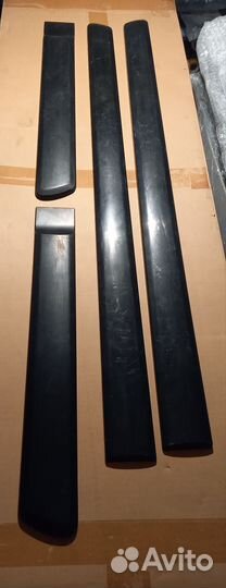 Молдинги дверей mitsubishi outlander xl 06-12