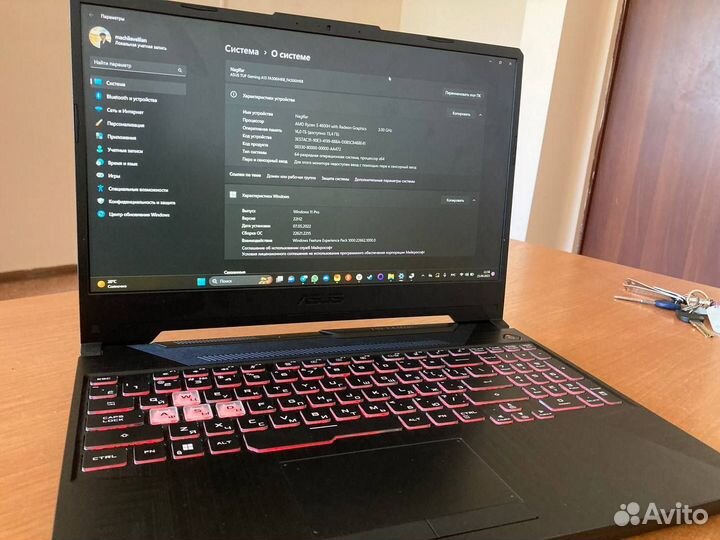 Ноутбук asus TUF Gaming A15 FA506IHR-HN019W Black