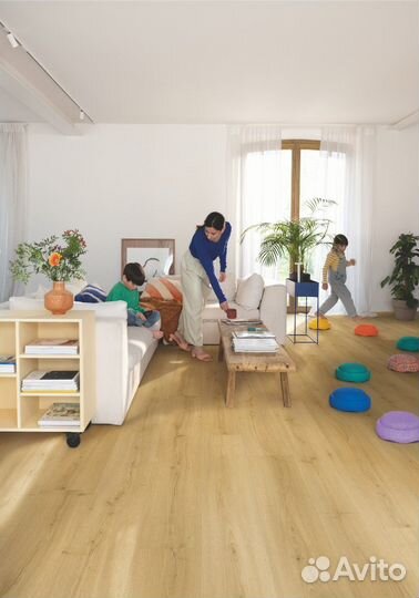 Пвх-плитка Quick-Step Alpha Vinyl Дуб медовый