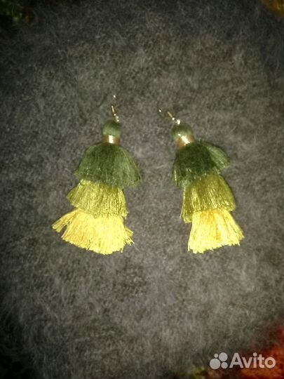 Серьги новые