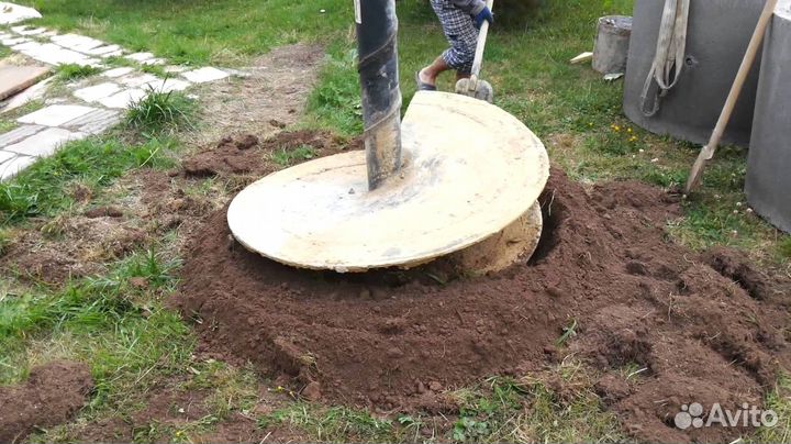 Бурение колодца / Копка канализации
