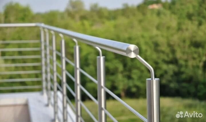 Перила для лестницы из нержавеющей стали