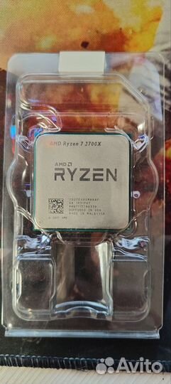 Процессор AMD ryzen 7 2700x Box