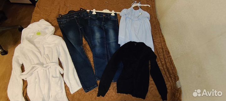Вещи пакетом на девочку 140