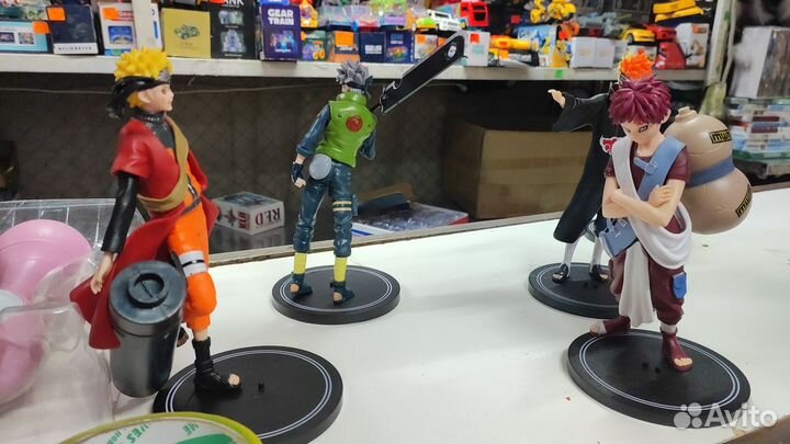 Аниме фигурки Минато, Гаара, Пейн, Наруто