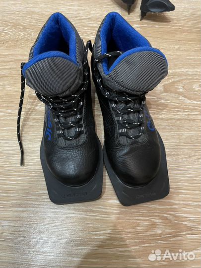 Лыжи беговые детские 170 см с ботинками