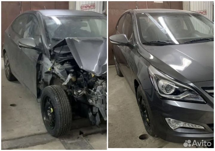 Полная покраска кузова SsangYong (с разбором, без)