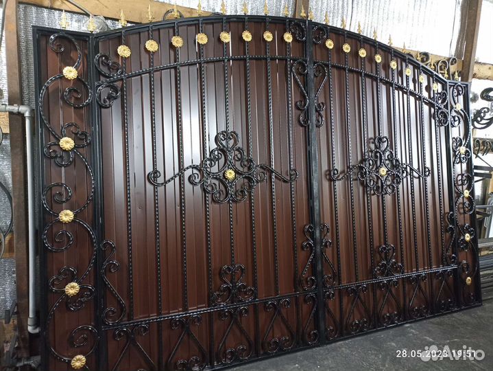 Кованные ворота