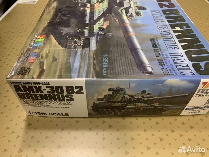 Сборная модель танка 1 35 AMX-30 B2 brennus