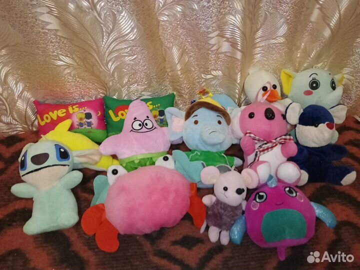 Детские игрушки мягкие