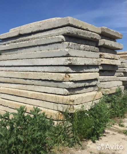 Плита дорожная 3000х1750мм (2 сорт)