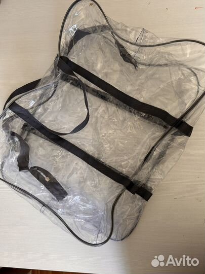 Большая сумка в роддом прозрачная