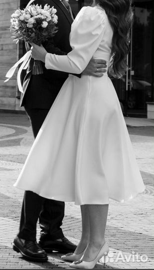 Выпускное платье миди