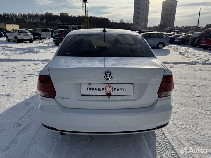 Volkswagen Polo 1.6 AT, 2019, 124 000 км