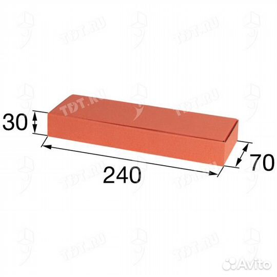 Короб кс-716 мгф, красный, 240*70*30 мм