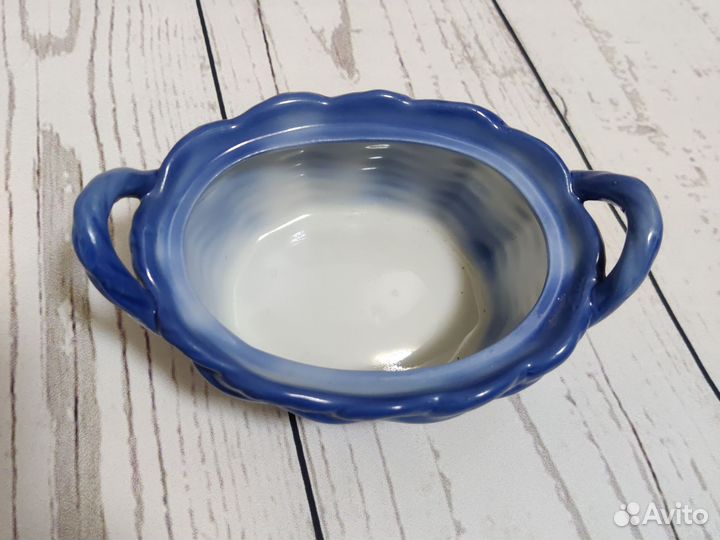 Винтажная икорница щука Пролетарий СССР