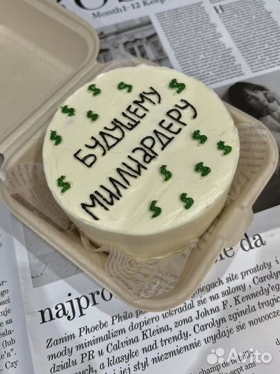 Торты бенто торты