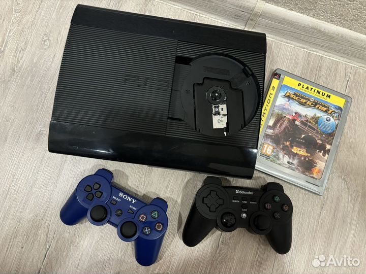 Sony playstation 3 super slim прошитая + игры