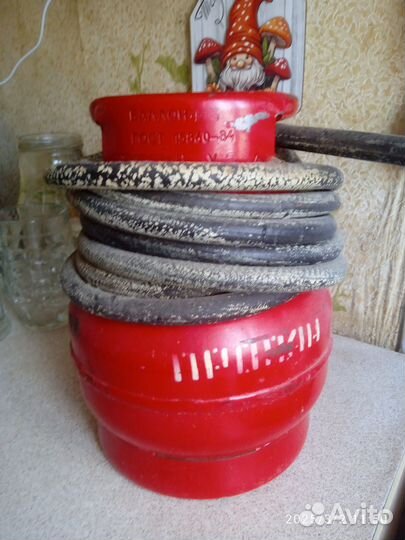 Газовый баллон 5 литров с редуктором