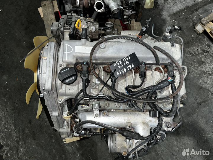 Двигатель D4CB Евро3 123лс для Портер