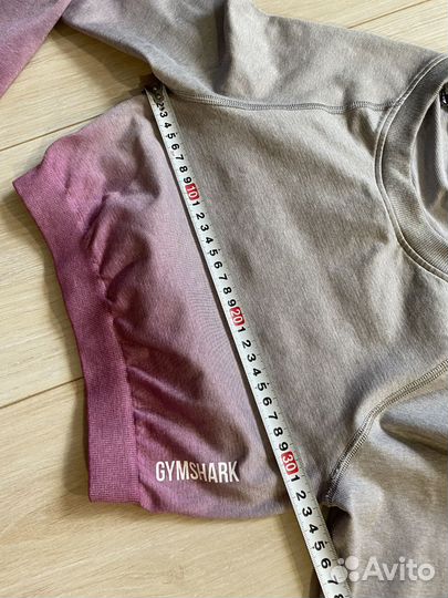 Бecшовный топ Gymshark Ombre, S