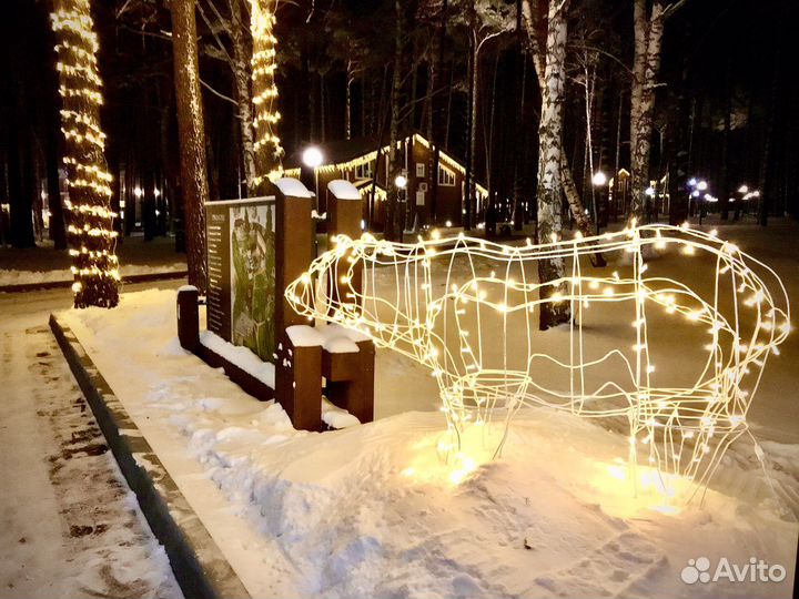 Новогодний олень