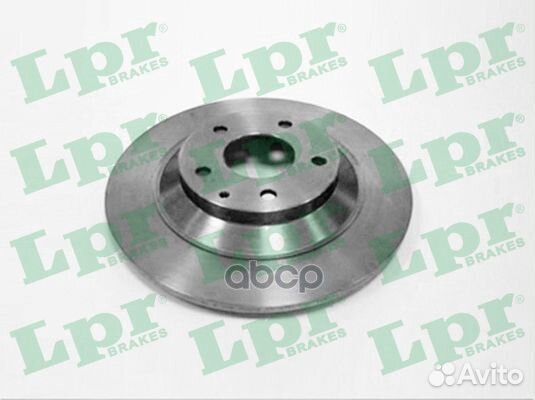 Диск тормозной mazda CX-5 11- задний M5033P Lpr