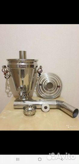 Самовар 5 литров на углях