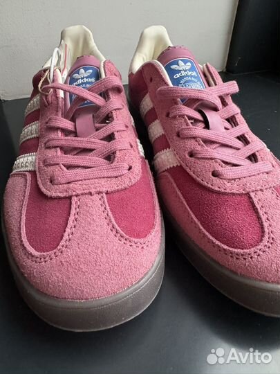 Adidas gazelle indoor pink cloud white женские