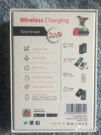 Беспроводное зарядное устройство flux port