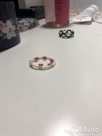 Кольца из бисера