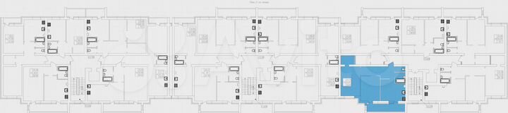 2-к. квартира, 74,6 м², 1/5 эт.