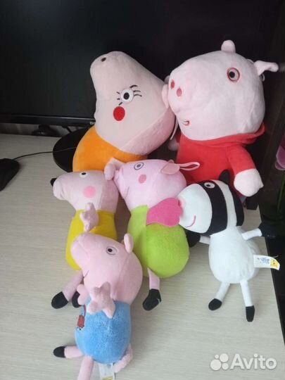 Куклы.Маша и медведь.Лунтик. Свинка Пеппа