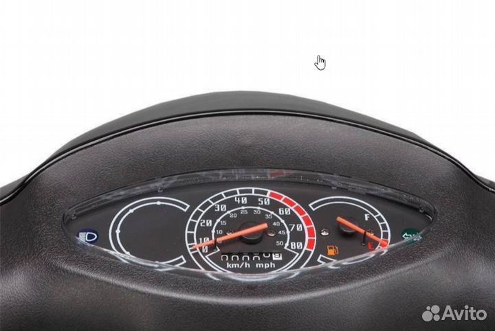 Скутер racer RC50QT-3 meteor (синий)