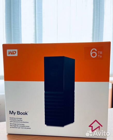 Внешний жесткий диск HDD 1-2-4-6 тб