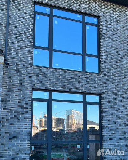 Алюминиевые окна для коттеджей, домов, балконов